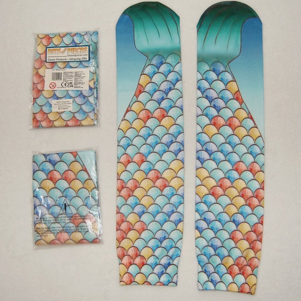 Bits and Pieces Mermaid Socks, 3 Pairs
